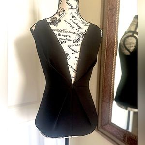 Finders Keepers Black deep V top
